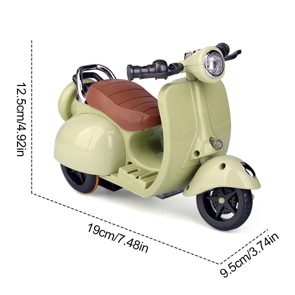 360° Rotating Motorcycle Toy for Labubu Doll "Doll not included"