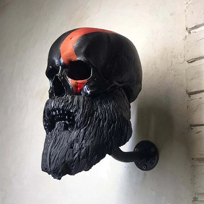 KratosBeard⢠| Skull Helmet Holder