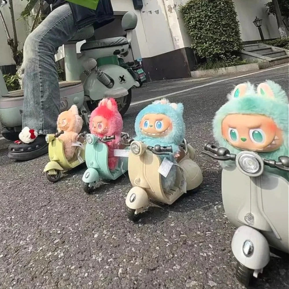 360° Rotating Motorcycle Toy for Labubu Doll "Doll not included"