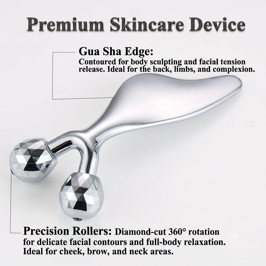 Fish-Shaped Tool | Glow & Lift Massage Ritual Kit