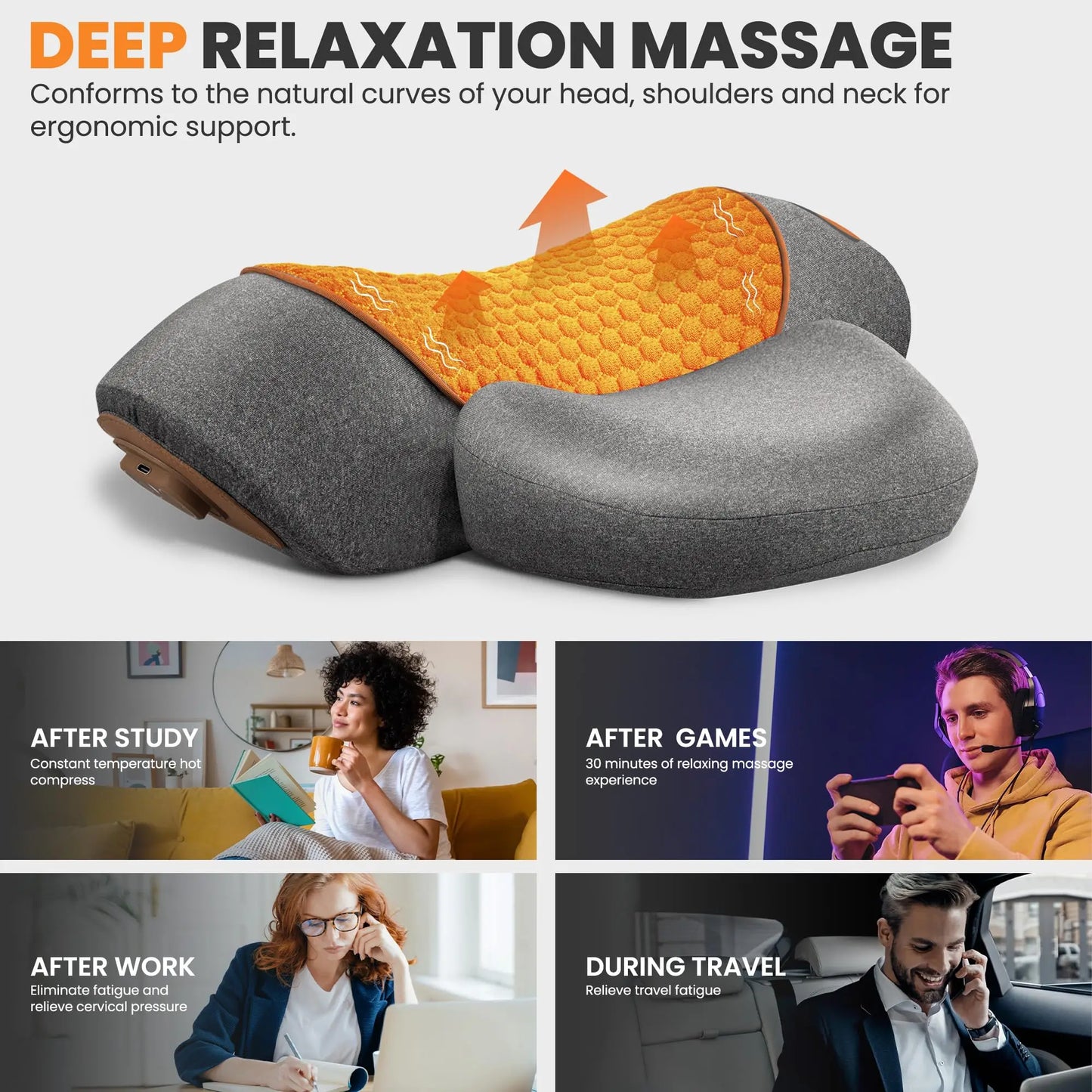 Unwinda™ | Heated Neck Massager
