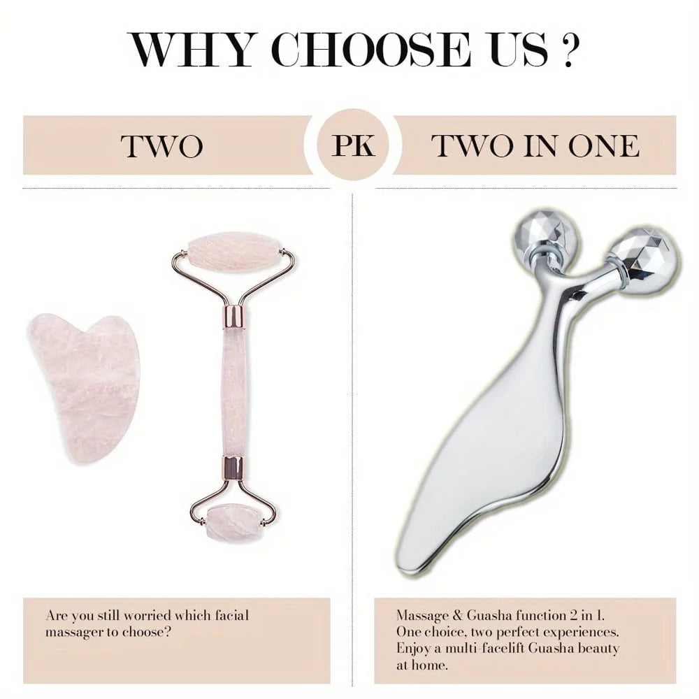 Fish-Shaped Tool | Glow & Lift Massage Ritual Kit