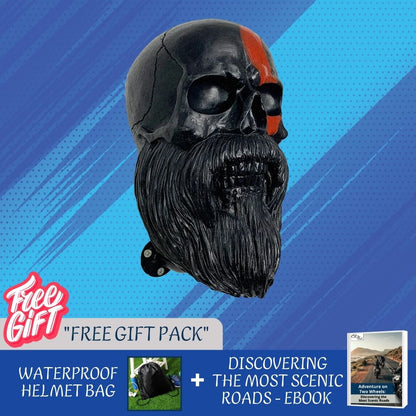PivotRack™ | 2 Pack Wall-Mount 180° Helmet Holder