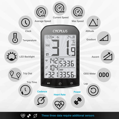 BikeCalculatorSpeed&GPSBluetooth5.0™ - Cyclemd
