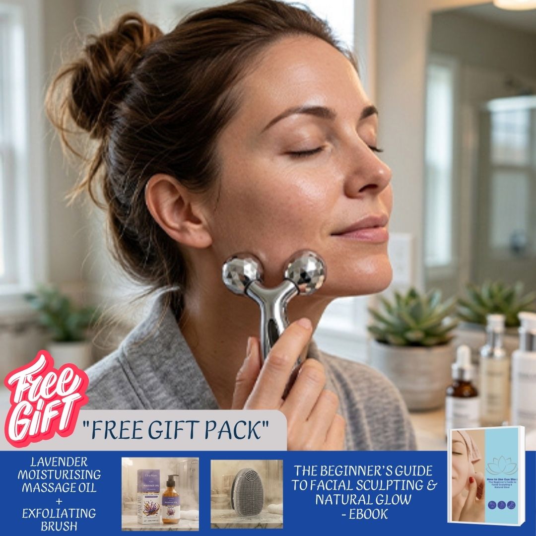 Fish-Shaped Tool | Glow & Lift Massage Ritual Kit