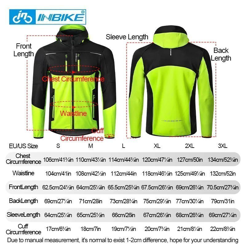 MenCyclingFleeceJacket™ - Cyclemd