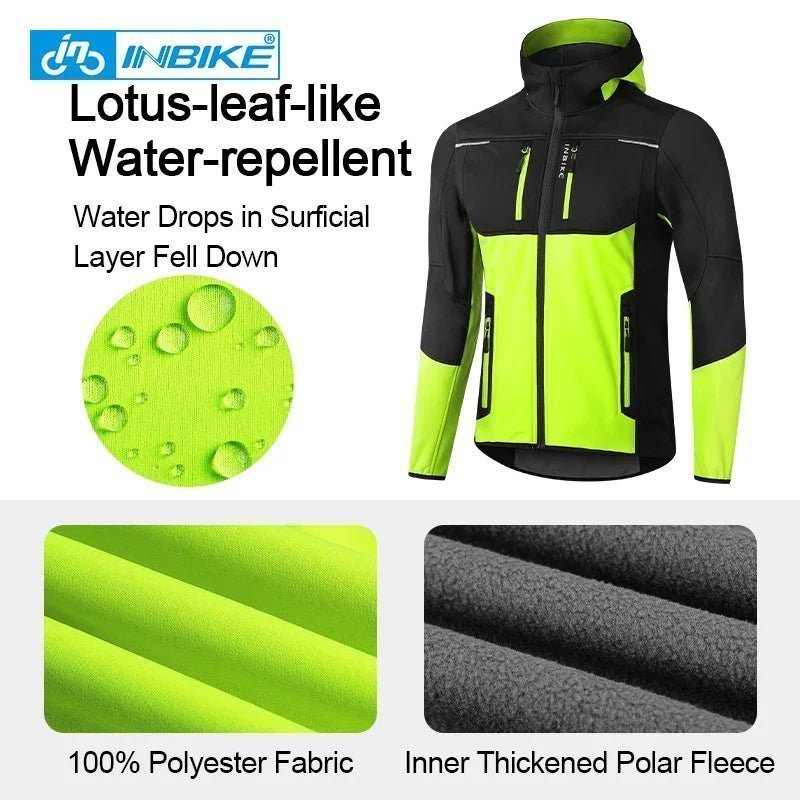 MenCyclingFleeceJacket™ - Cyclemd