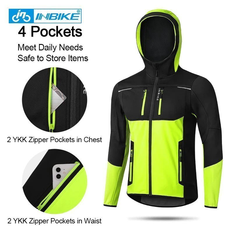 MenCyclingFleeceJacket™ - Cyclemd