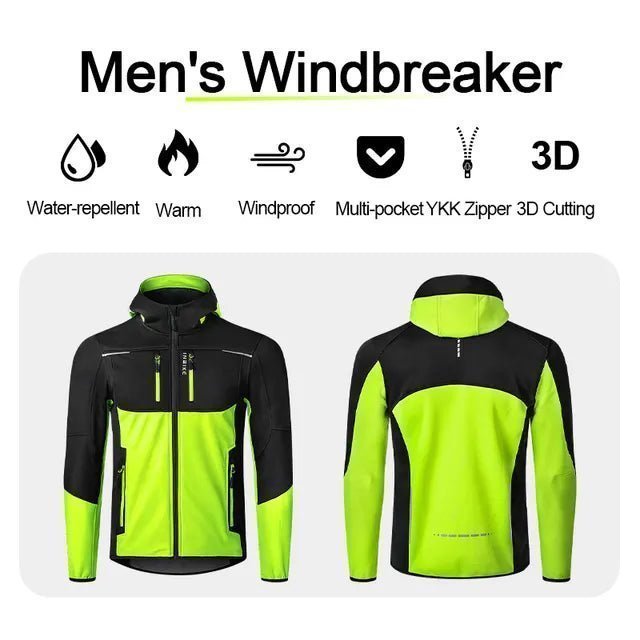 MenCyclingFleeceJacket™ - Cyclemd