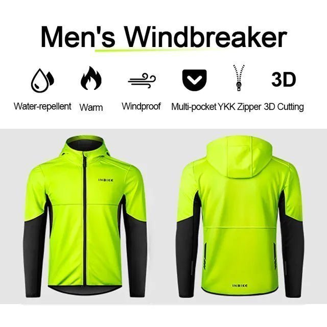 MenCyclingFleeceJacket™ - Cyclemd